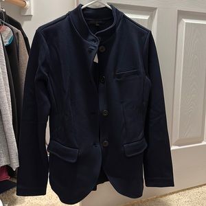 Women’s Pique Band Collar Blazer